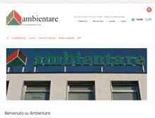 Tablet Screenshot of ambientare.com